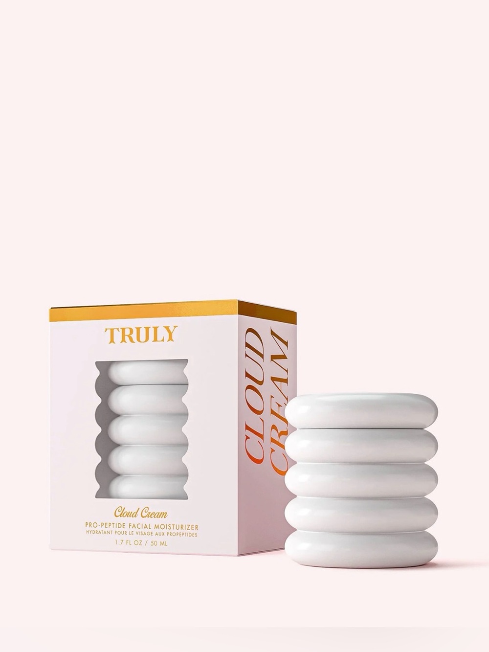 TRULY Cloud Cream Pro-Peptide Facial Moisturizer NIB Retails:$36